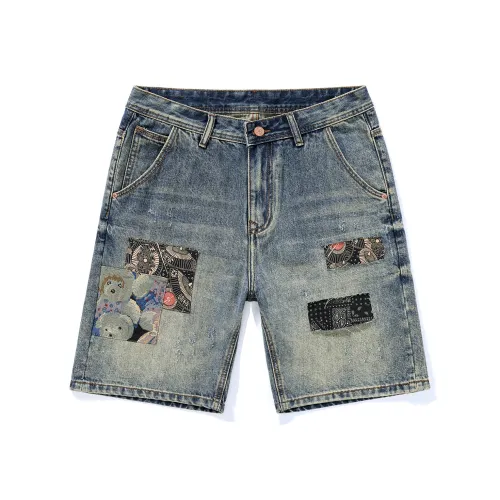 SANTASTIC Denim Shorts Men's Blue