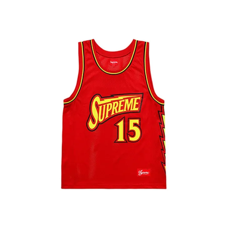 Supreme Bolt Basketball Jersey-0