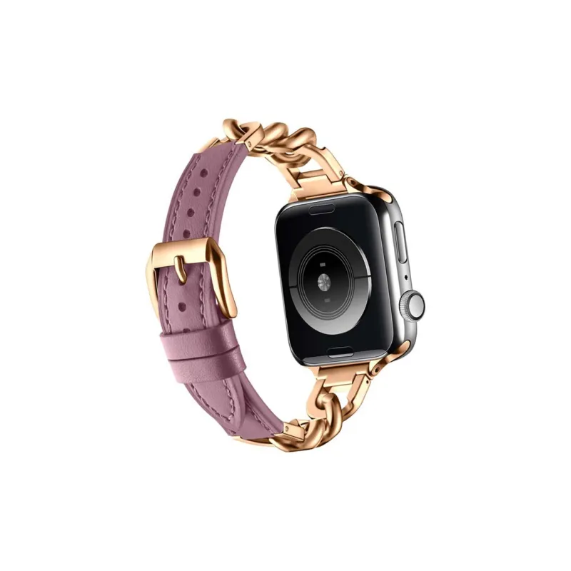 ZHENGGUANG Watch Band Apple Compatibility Genuine Leather Material-43