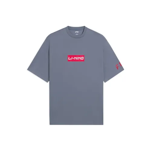 LiNing T-Shirt Men's Flint Blue