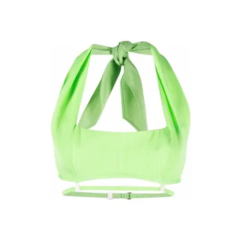 Jacquemus Le Haut Limao Crop Top 'Green'