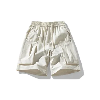 NOTFORMAD Cargo Shorts Unisex Apricot