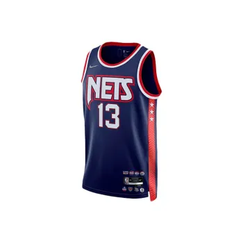 Nike X NBA Basketball Jersey Men's Navy Blue