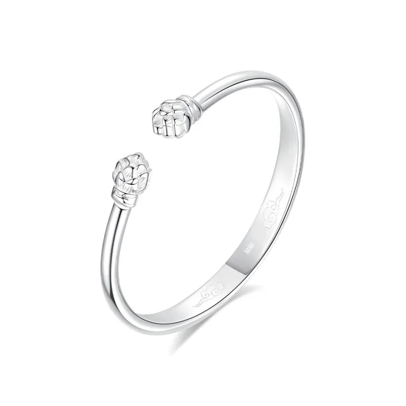 Seven Seven Silver Jewelry S999 Fine Silver Sterling Silver Bracelets Women's-0
