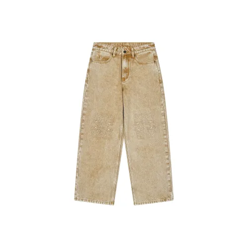 MostwantedLab MostwantedLab Vintage Flower Jeans Unisex