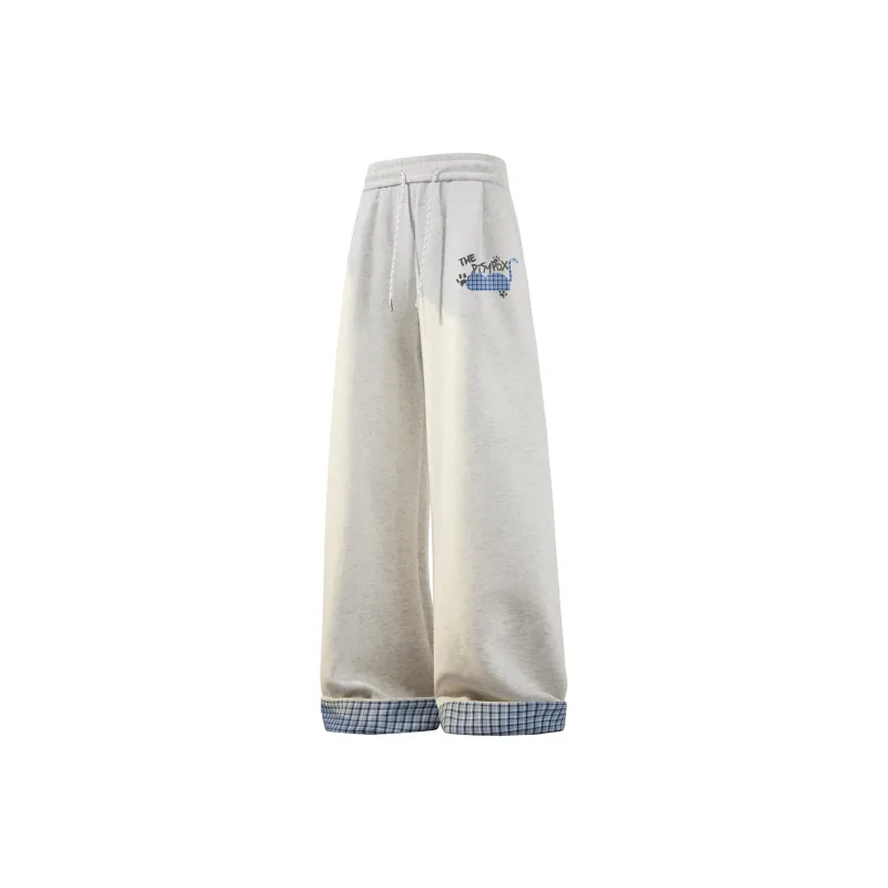 PISYPOX Casual Pants Unisex Black-4