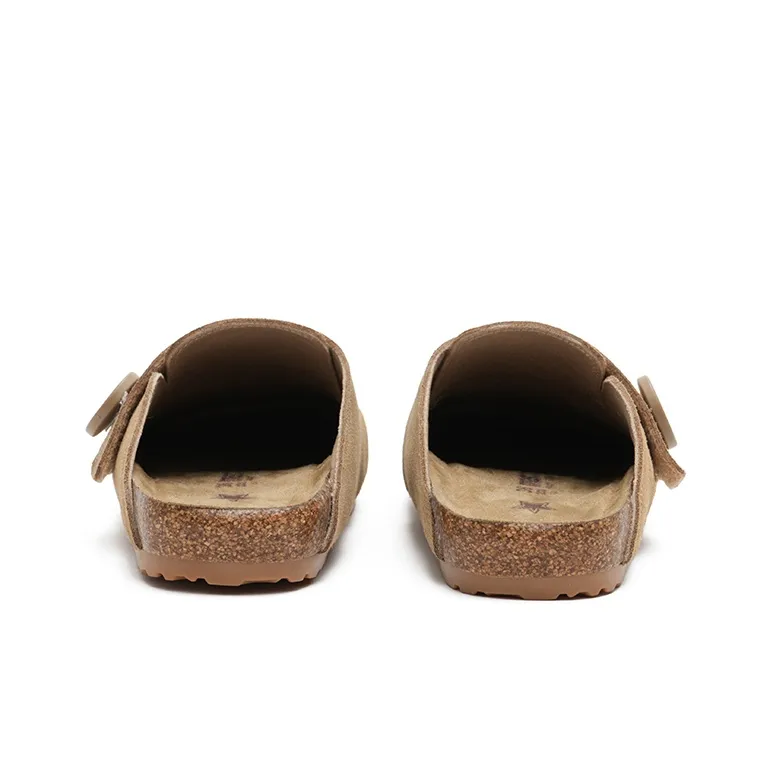 MASOOMAKE Rubber Sole Embroidery Closed Toe Slippers Women's-2