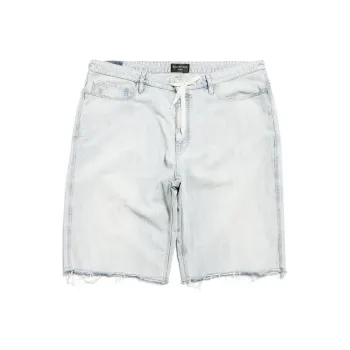Balenciaga Drawstring Denim Shorts