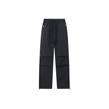 EMINU Casual Pants Unisex Black