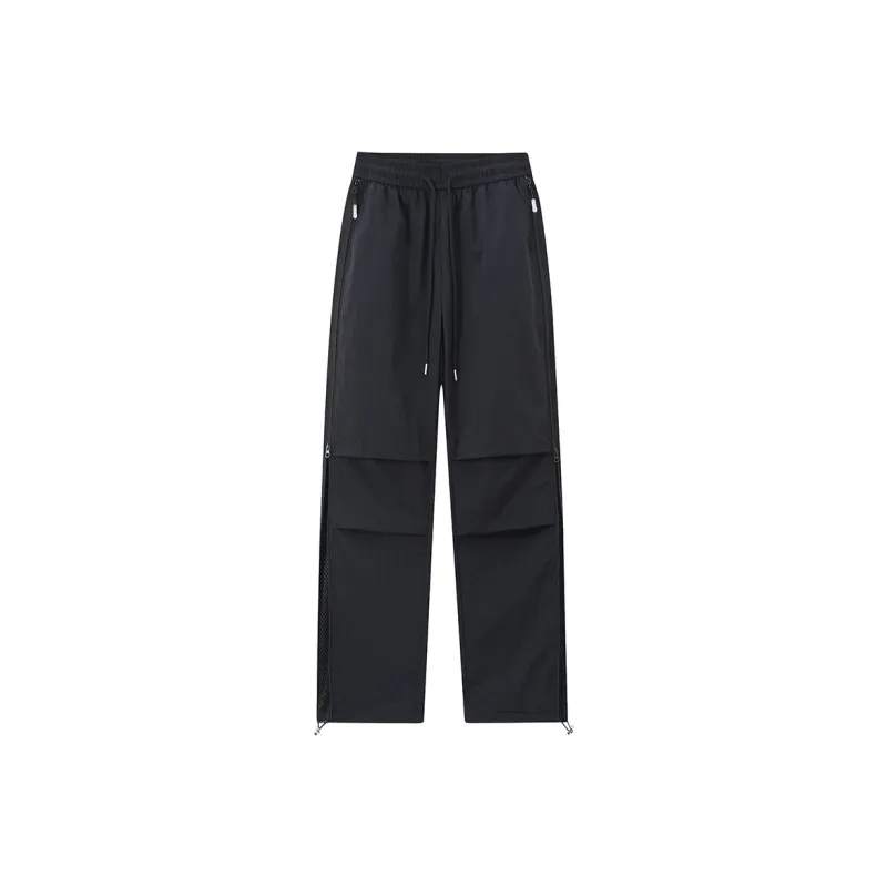 EMINU Casual Pants Unisex Black-0