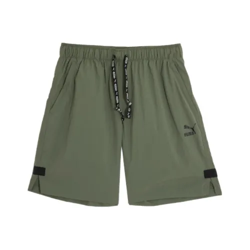 PUMA Casual Shorts Men's Army Green