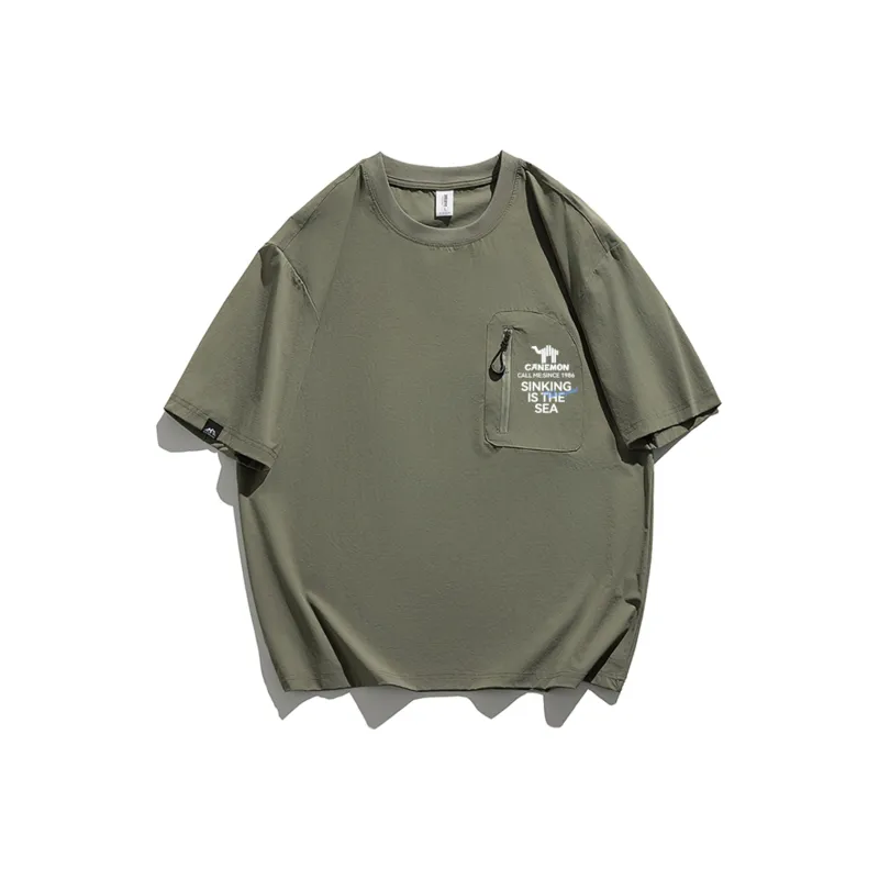 Pilot the camel T Shirts Men-7