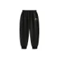 Black (B Smile Wreath Pants Logo)