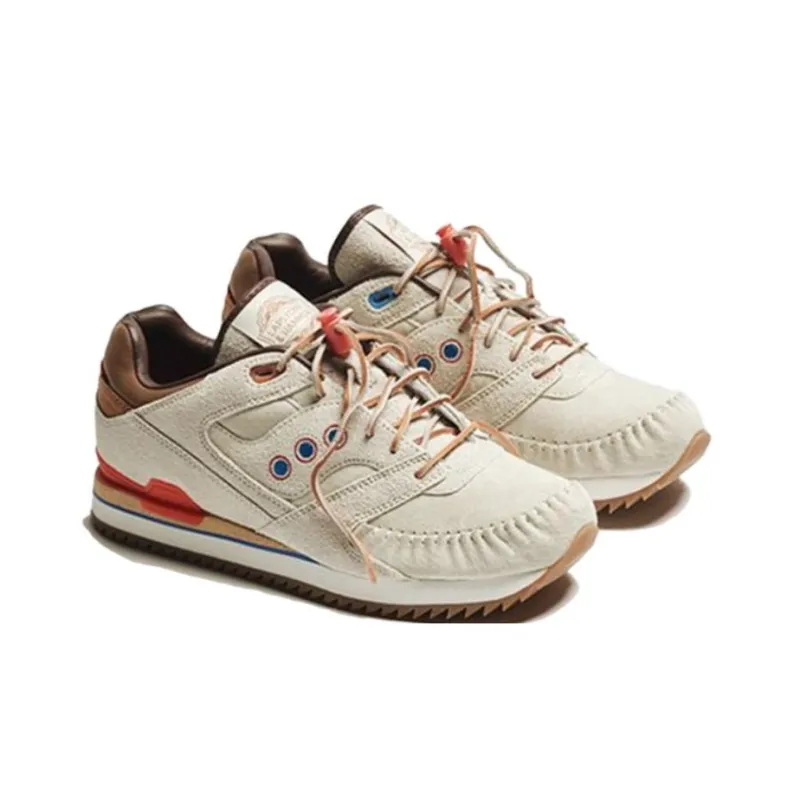 Saucony Courageous Moc Lapstone & Hammer Two Rivers Bone White-2