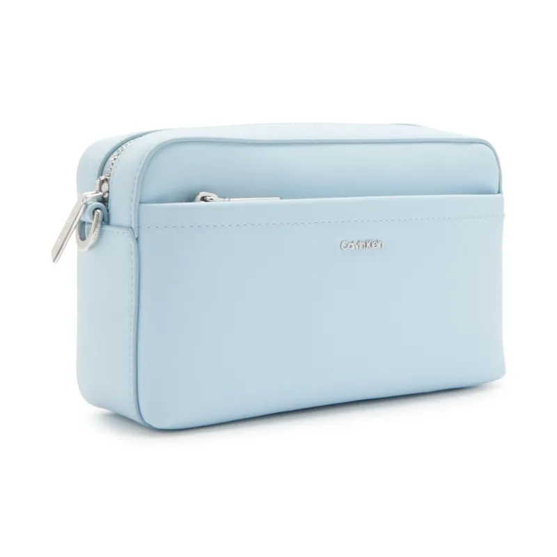 CALVIN KLEIN Polyester Shoulder Bag Women's Light Blue-3