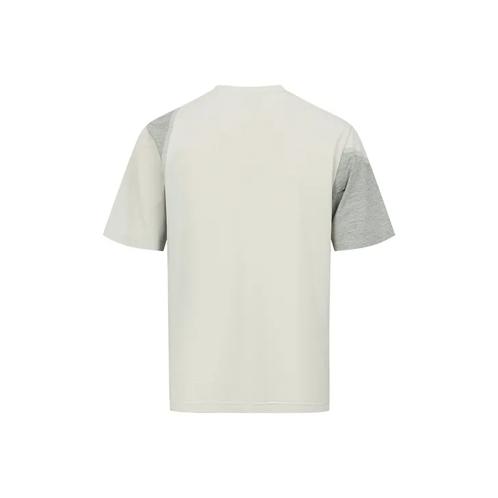 URBAN REVIVO T Shirt Men's Light Khaki-1