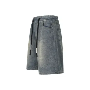 PUCCA Denim Shorts Unisex Vintage Blue