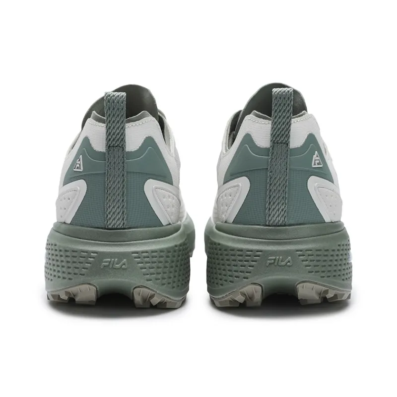 FILA NUVOLE 3 Cushioning Slip Resistant Low Top Outdoor Shoes Men's Mercerization Green-3