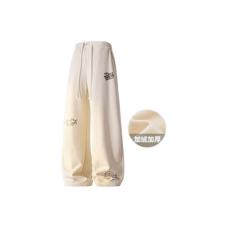DoraemonA Casual Pants Regular Edition/Fleece Lined And Thickened Unisex-6