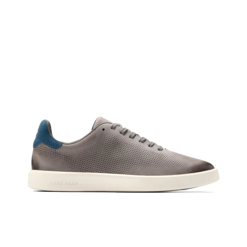 COLE HAAN OriginalGrand Collection Low Top Skateboard Shoes Men's Seashore Stone Color-1