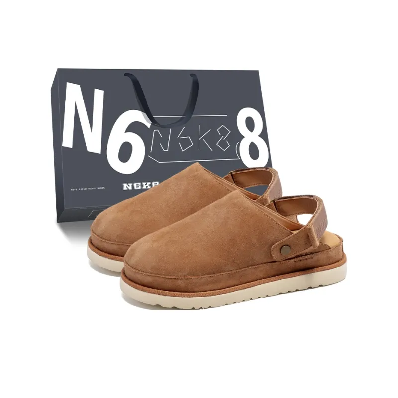 N6K8 Slip Resistant Closed Toe Slippers Unisex-5
