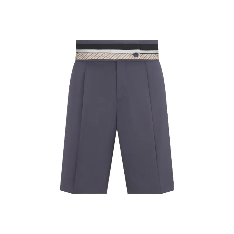 DIOR Stripe Detailed Bermuda Shorts-0