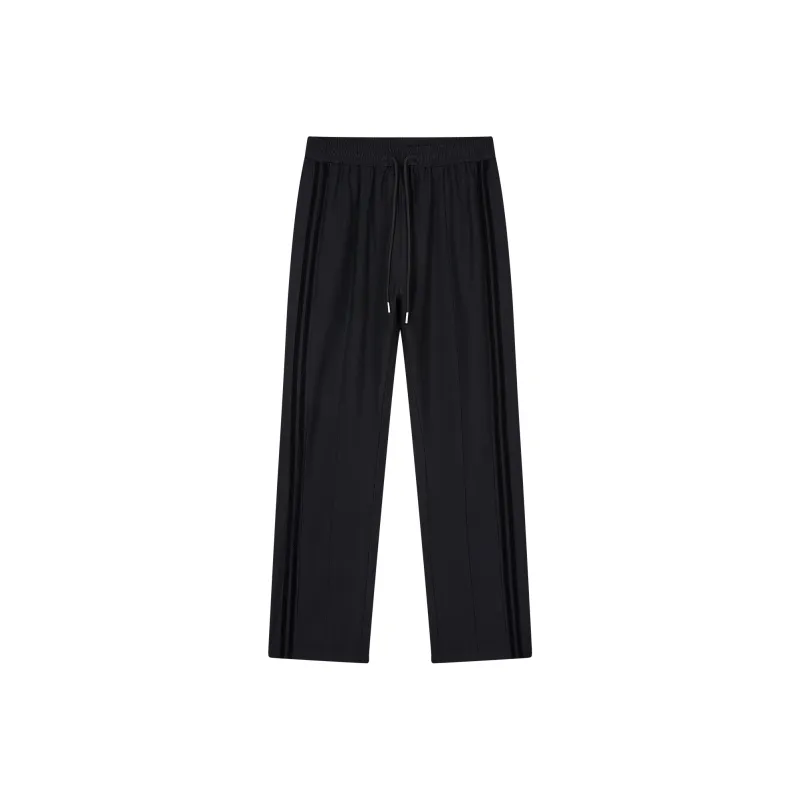 PASET Casual Pants Unisex Black-0