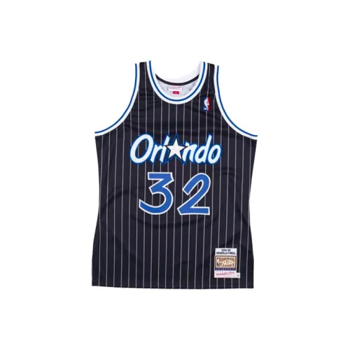 Mitchell Ness Basketball Jerseys Men Dark Blue