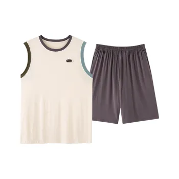 MADALLO Pajama Set Men's Apricot