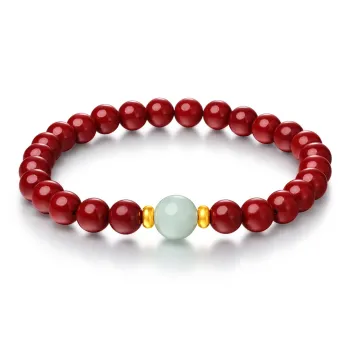 One Thousand Two Cinnabar Bracelets Women's