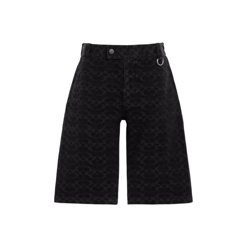 COACH FW22 Casual Shorts Men's Black-0