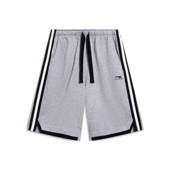LiNing Sports Fashion Collection Casual Shorts Men's Heather Gray