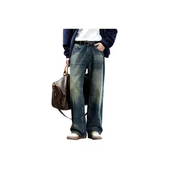 【dme】 Jeans Men's Age Moon Blue