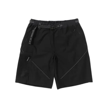 And Wander Ripstop Logo print Shorts