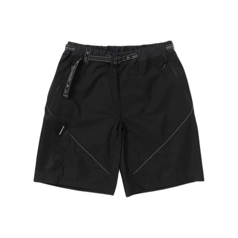 And Wander Ripstop Logo-print Shorts-0