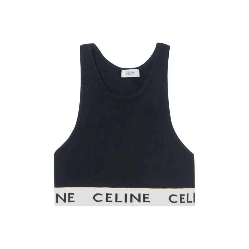 CELINE Athletic Knit Sports Black/Cream-0