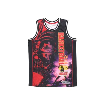 LiNing Basketball Jersey Men's Black Red