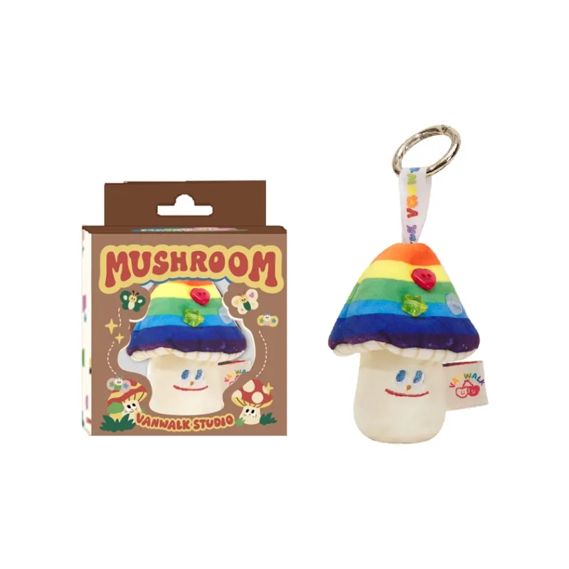 VANWALK Plush Doll Keychain Pendant Small Storage Accessories Trumpets Unisex Multicolor-5