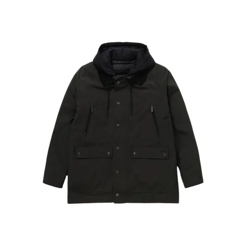 LACOSTE Puffer Jacket Men's Olive Green