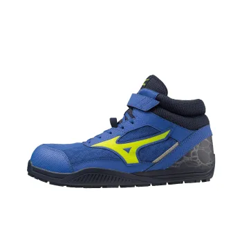 Mizuno Almighty SDII 13H Cushioning, Slip Resistant, And Abrasion Resistant High Top Training Shoes Men's Dark Blue