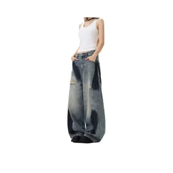 Pirkadat Jeans Unisex Blue