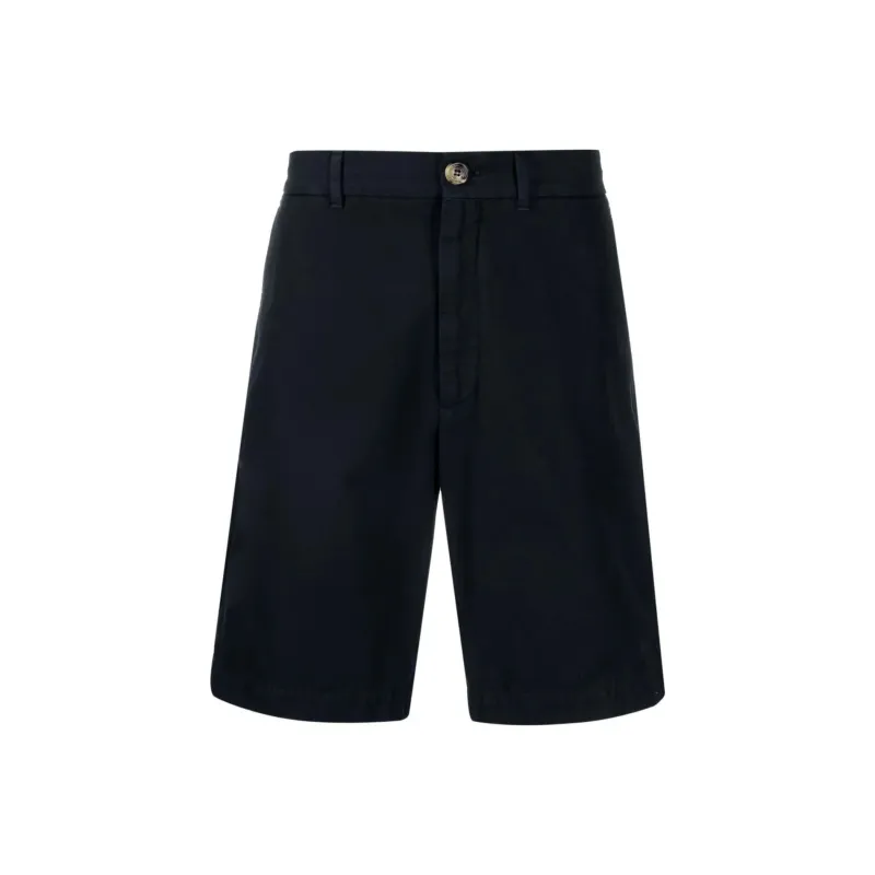 Brunello Cucinelli Knee Length Wide Leg Bermuda Shorts-0