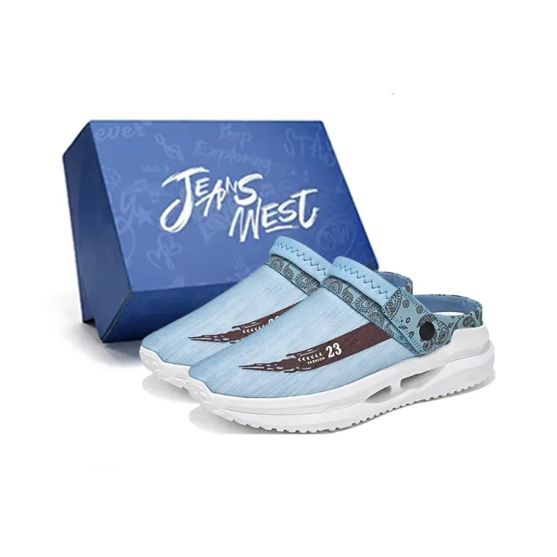 JEANSWEST Rubber Sole Closed Toe Slippers Men's-7