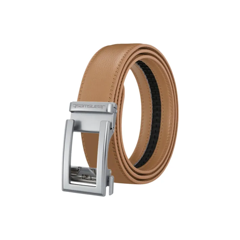 JEANSWEST Cow Split Leather Belts Men's 3.5cm-9