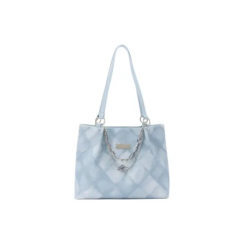 Three Blessings PU Tote Bag, Shopping Bag, Shoulder Bag Large Size Women's Multicolor