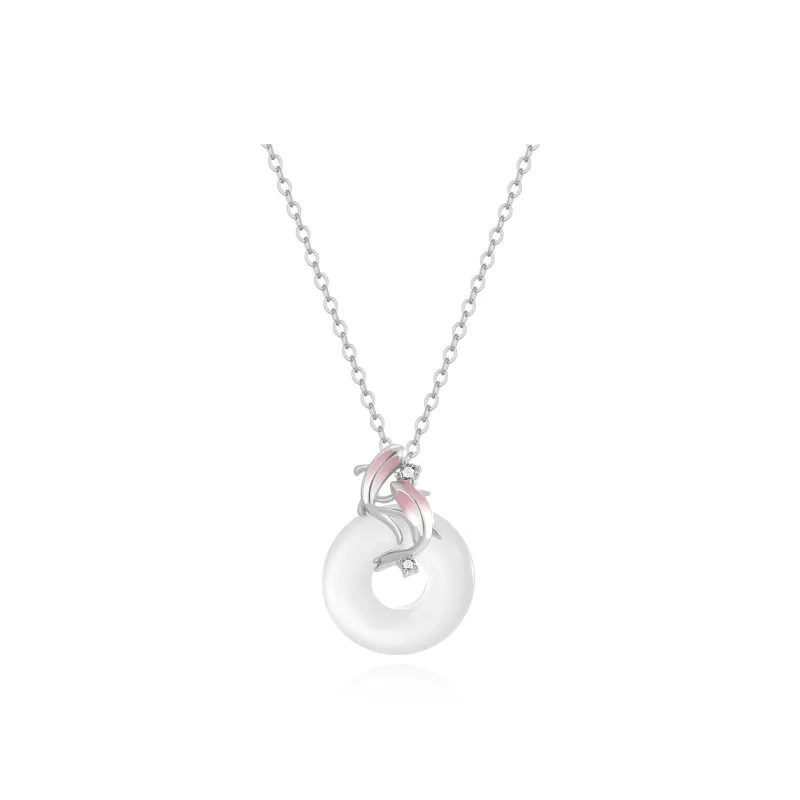 Love Jewelry Chalcedony Necklaces Women's-0