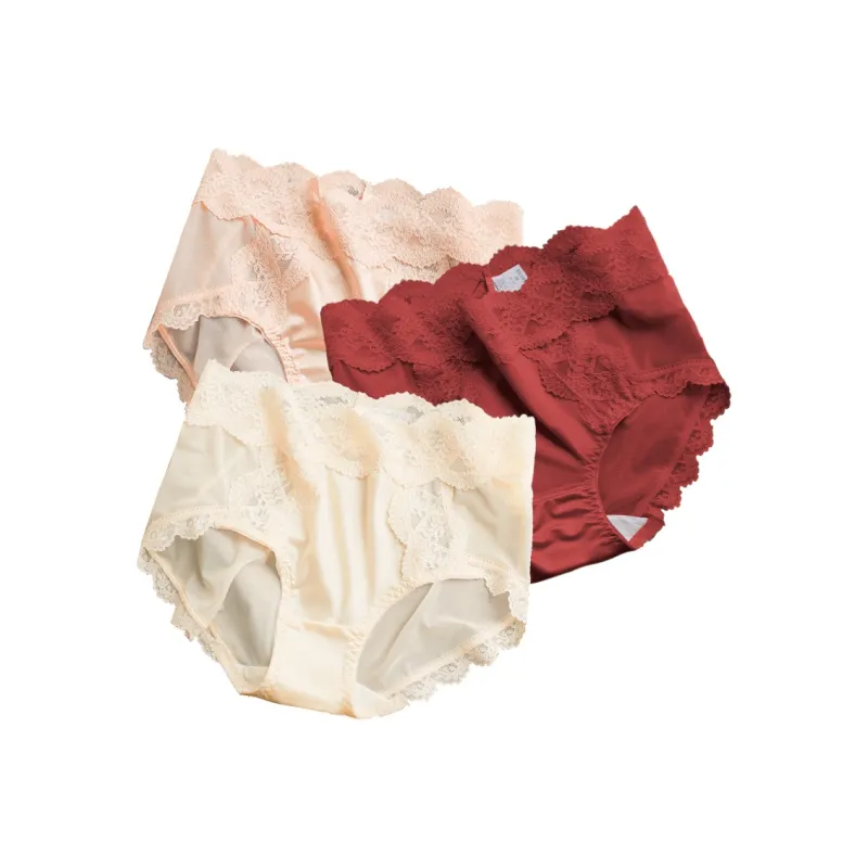 XIA.WA.ZHI.XIU Underpants Women's Shopping Bag 3 Pack-6