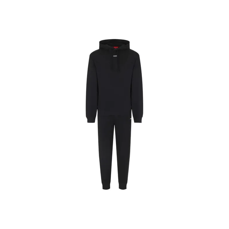 HUGO BOSS Logo Printed Drawstring Two Piece Tracksuit-0