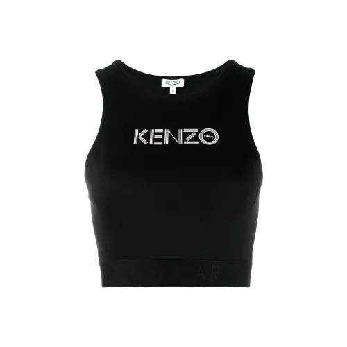 KENZO Tank Tops Women's Black