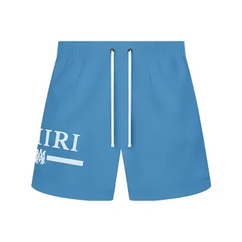 AMIRI Ma Bar Logo Swim Trunks